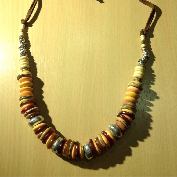 J.Jill NEW  GORGEOUS SUMMER SUNSET NECKLACE NWT - Picture 6 of 7